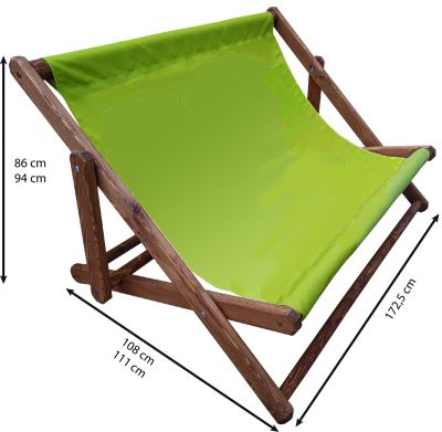 Deckchaer XXL MInI Abmessungen